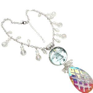 Kirks Folly Womens Necklace Venus Seaview Moon Magic Crystal Magnetic